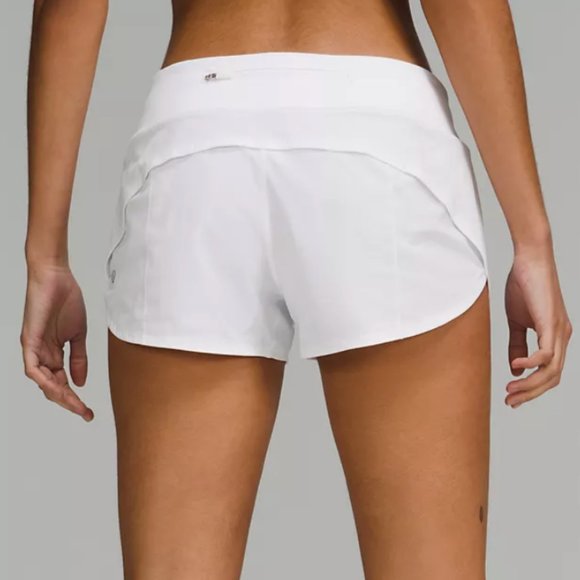 lululemon athletica Pants - Lululemon Speed Up Low-Rise Lined Shorts in White